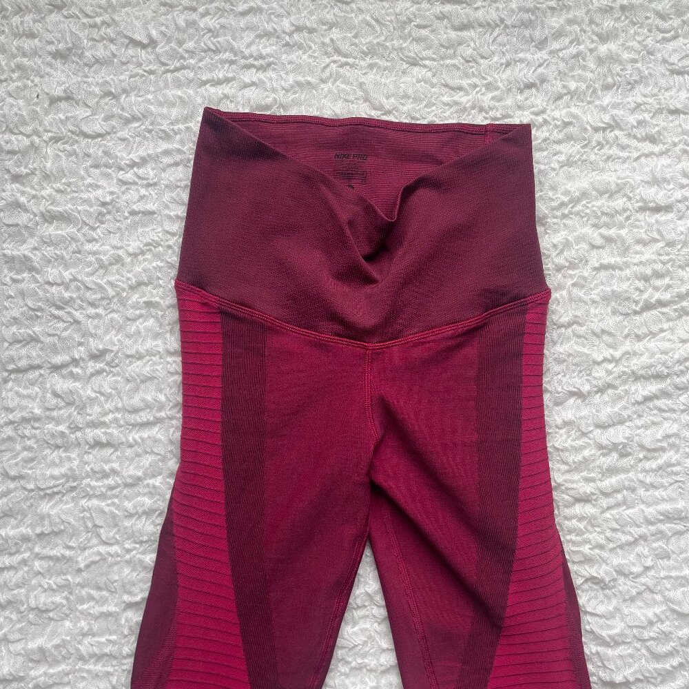 Pink Nike Pro Leggings